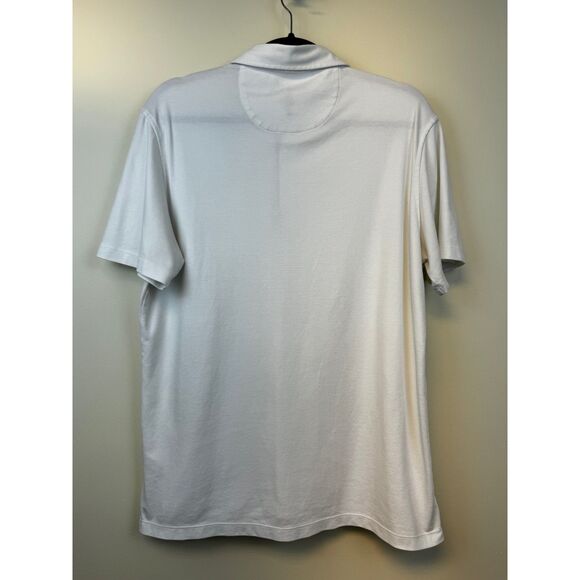 Bundle of 2 VISCONTI BLACK Blue and White Polos, Both Sz M - Picture 11 of 15